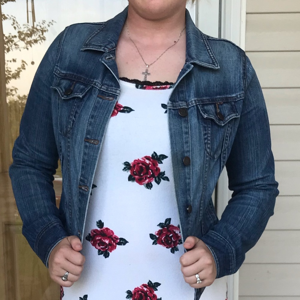 Blue denim jacket